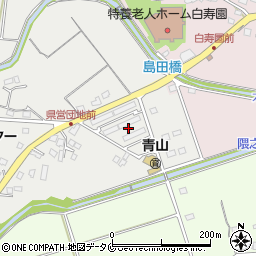 県営隈之城団地周辺の地図
