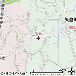 鹿児島県薩摩川内市矢倉町4472-1周辺の地図