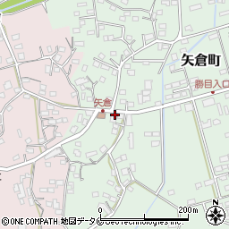鹿児島県薩摩川内市矢倉町4483-1周辺の地図