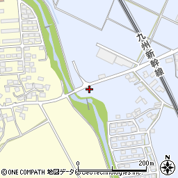 鹿児島県薩摩川内市百次町3周辺の地図