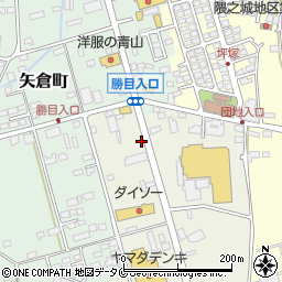 ラビット川内店周辺の地図