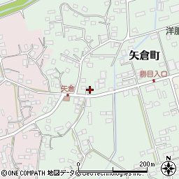 鹿児島県薩摩川内市矢倉町4659-6周辺の地図