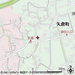 鹿児島県薩摩川内市矢倉町4444-1周辺の地図