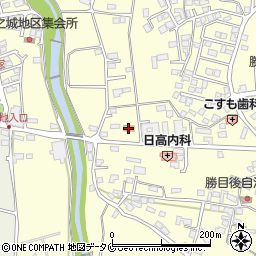 セブンイレブン薩摩川内勝目店周辺の地図