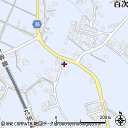 鹿児島県薩摩川内市百次町1822周辺の地図