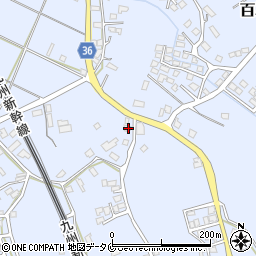 鹿児島県薩摩川内市百次町1823-3周辺の地図