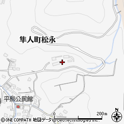 鹿児島県霧島市隼人町松永1605周辺の地図