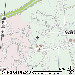 鹿児島県薩摩川内市矢倉町4452周辺の地図