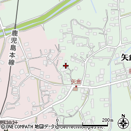 鹿児島県薩摩川内市矢倉町4453周辺の地図