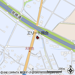 エリート商会太郎坊工場周辺の地図