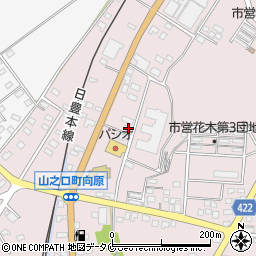 宮崎森林管理署都城支署青井岳森林事務所周辺の地図