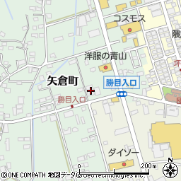 鹿児島県薩摩川内市矢倉町4447周辺の地図