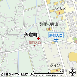 鹿児島県薩摩川内市矢倉町4296周辺の地図