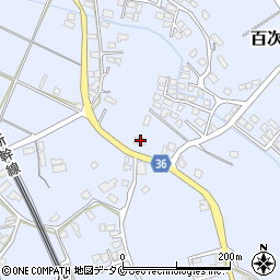 鹿児島県薩摩川内市百次町1686周辺の地図