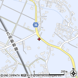 鹿児島県薩摩川内市百次町1682-3周辺の地図