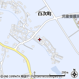 鹿児島県薩摩川内市百次町1593-10周辺の地図