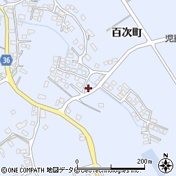 鹿児島県薩摩川内市百次町1692-2周辺の地図