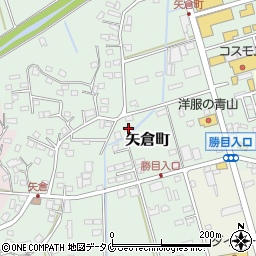 鹿児島県薩摩川内市矢倉町4649周辺の地図