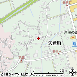 鹿児島県薩摩川内市矢倉町4653-1周辺の地図