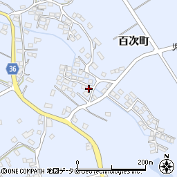 鹿児島県薩摩川内市百次町1611周辺の地図