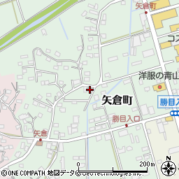 鹿児島県薩摩川内市矢倉町4111周辺の地図