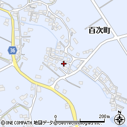 鹿児島県薩摩川内市百次町1611-5周辺の地図