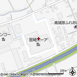 宮崎トーア株式会社　労働組合周辺の地図