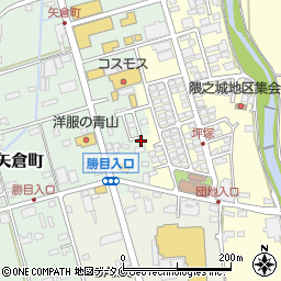 鹿児島県薩摩川内市矢倉町4183-3周辺の地図