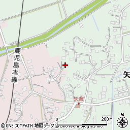 鹿児島県薩摩川内市矢倉町4404-1周辺の地図
