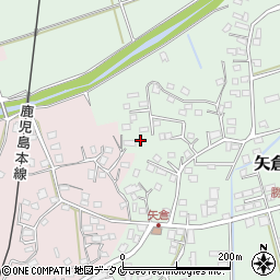 鹿児島県薩摩川内市矢倉町4369-2周辺の地図