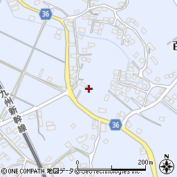 鹿児島県薩摩川内市百次町1681-2周辺の地図