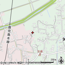 鹿児島県薩摩川内市矢倉町4402周辺の地図