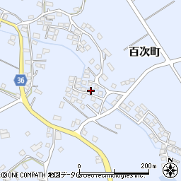 鹿児島県薩摩川内市百次町1611-3周辺の地図