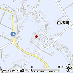 鹿児島県薩摩川内市百次町1611-8周辺の地図