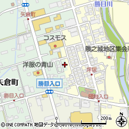 鹿児島県薩摩川内市矢倉町4186-1周辺の地図