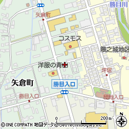 鹿児島県薩摩川内市矢倉町4284周辺の地図