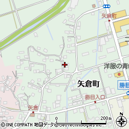 鹿児島県薩摩川内市矢倉町4360周辺の地図