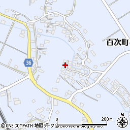 鹿児島県薩摩川内市百次町1611-11周辺の地図