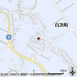 鹿児島県薩摩川内市百次町1610周辺の地図