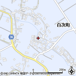 鹿児島県薩摩川内市百次町1610-6周辺の地図