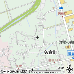 鹿児島県薩摩川内市矢倉町3403周辺の地図