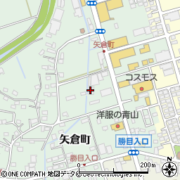 鹿児島県薩摩川内市矢倉町4316周辺の地図