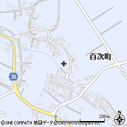 鹿児島県薩摩川内市百次町1636周辺の地図