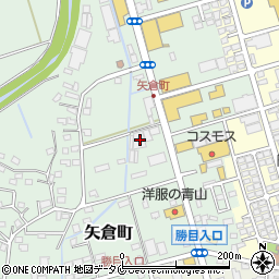 鹿児島県薩摩川内市矢倉町4316-1周辺の地図