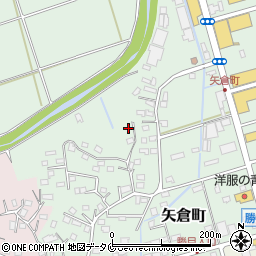 鹿児島県薩摩川内市矢倉町4353周辺の地図