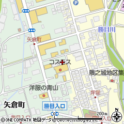 鹿児島県薩摩川内市矢倉町4195周辺の地図