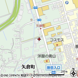 鹿児島県薩摩川内市矢倉町4308周辺の地図