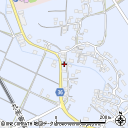鹿児島県薩摩川内市百次町348-2周辺の地図