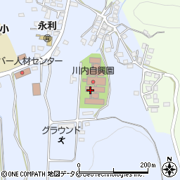 鹿児島県薩摩川内市百次町1110周辺の地図