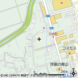 鹿児島県薩摩川内市矢倉町4386周辺の地図